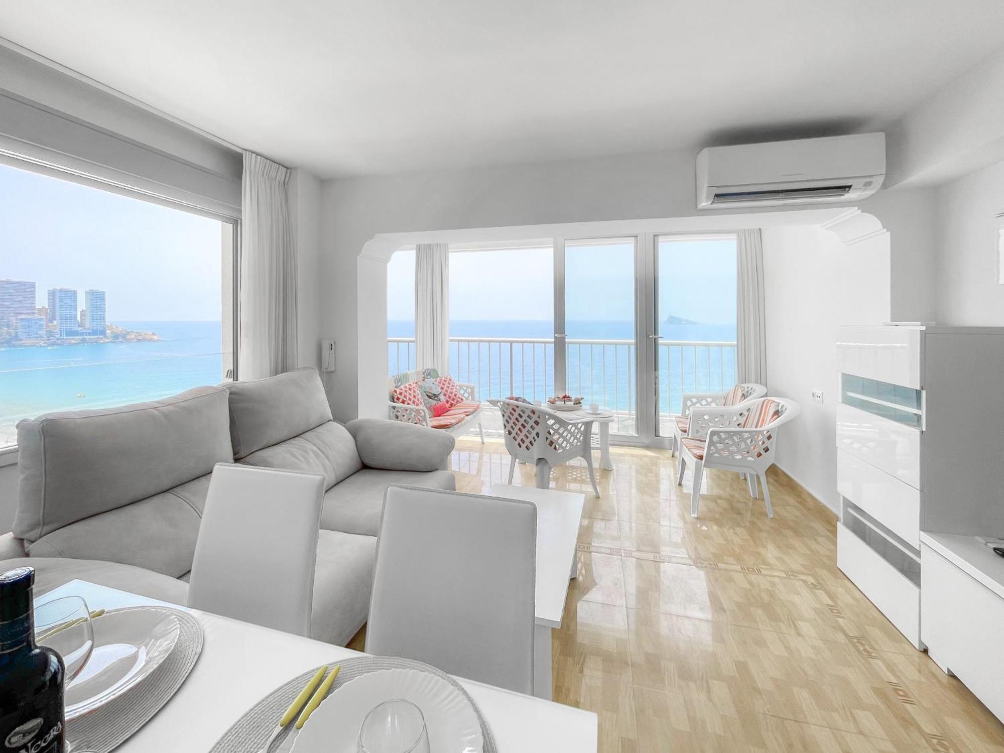 Frontline Panorama Penthouse Tormaraya Levante Benidorm Buitenkant foto