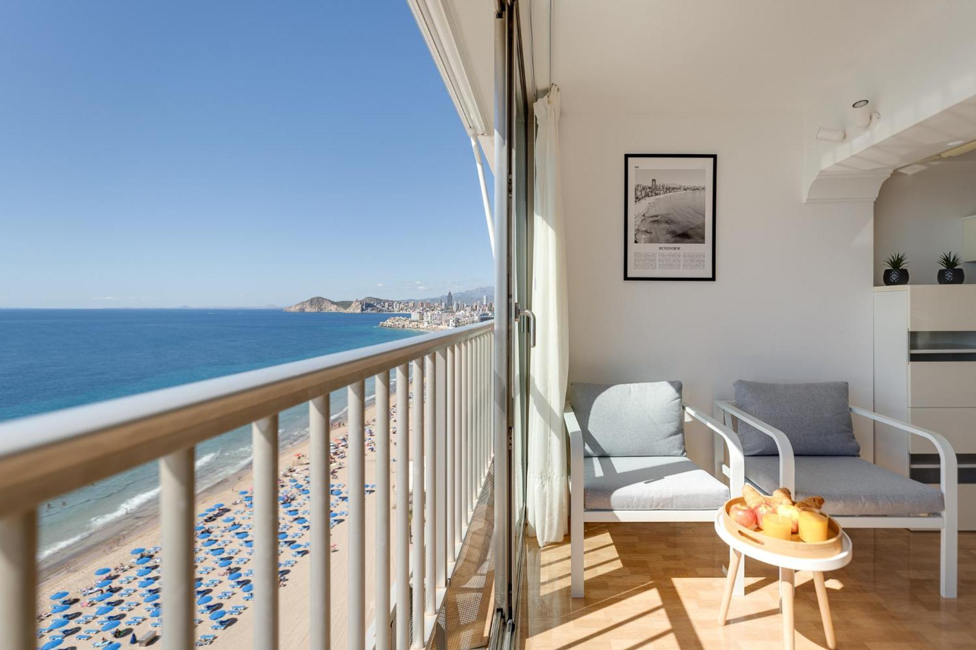 Frontline Panorama Penthouse Tormaraya Levante Benidorm Buitenkant foto