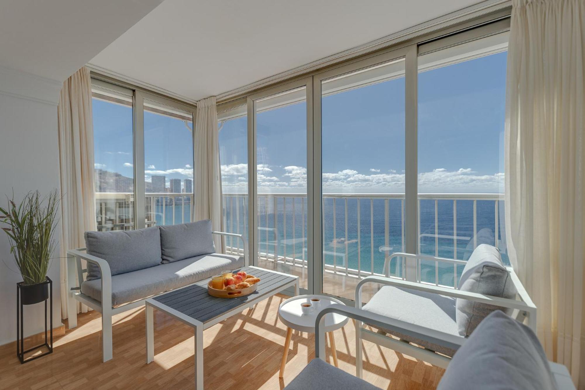 Frontline Panorama Penthouse Tormaraya Levante Benidorm Buitenkant foto