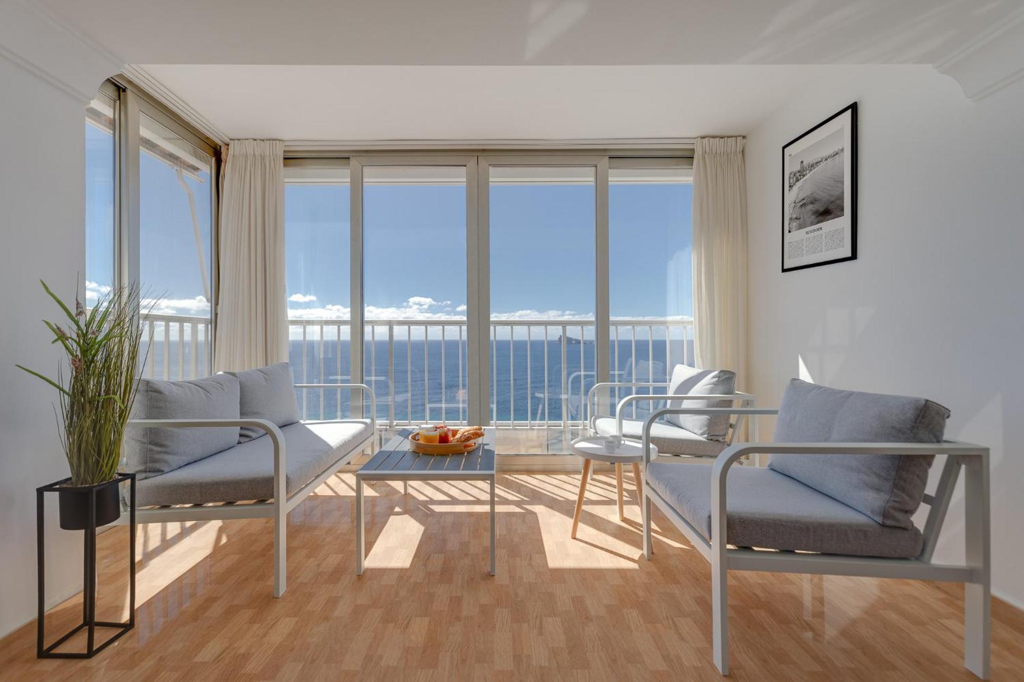 Frontline Panorama Penthouse Tormaraya Levante Benidorm Buitenkant foto